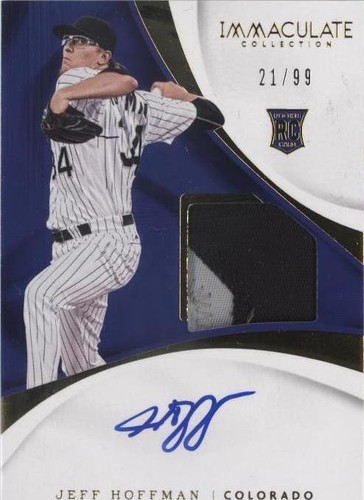 2017 Panini Immaculate Collection - Jeff Hoffman #116