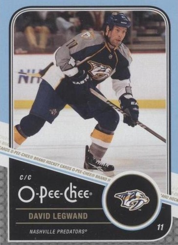 2011-12 O-Pee-Chee - David Legwand #460
