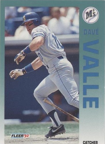 1992 Fleer - Dave Valle #295