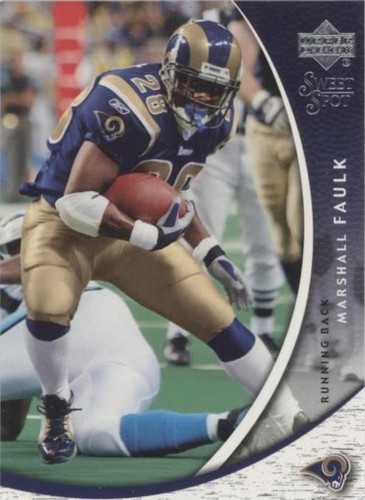 2004 Upper Deck Sweet Spot Marshall Faulk #89