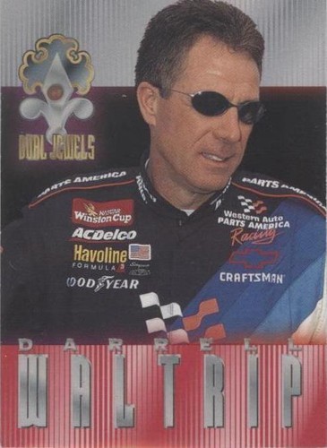 1996 Crown Jewels Elite - Darrell Waltrip Michael Waltrip #DJ5