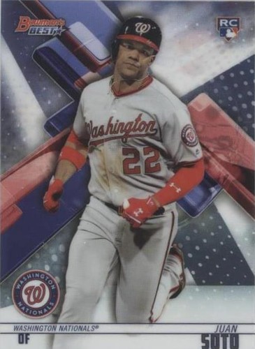 フアン・ソトTopps Bowman 2021カード ワシントン・ナショナルズ フアン・ソトTopps Bowman 2021カード ワシントン・ナショナルズ
