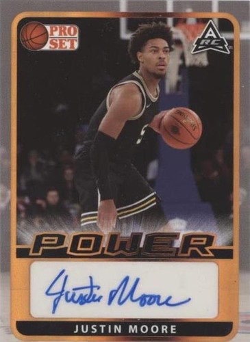 2021-22 Leaf Pro Set Power - Justin Moore #BA-JM2