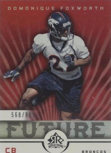 2005 Upper Deck Reflections Domonique Foxworth #172
