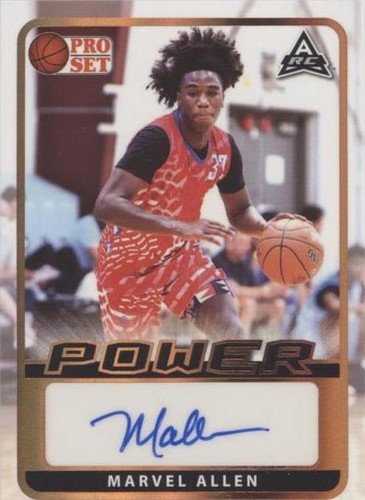 2021-22 Leaf Pro Set Power - Marvel Allen #BA-MA1