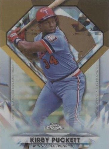 2022 Topps Chrome Update Series - Kirby Puckett #DGC-38