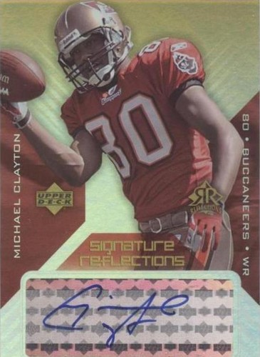 2004 Upper Deck Reflections Michael Clayton #SR-MC