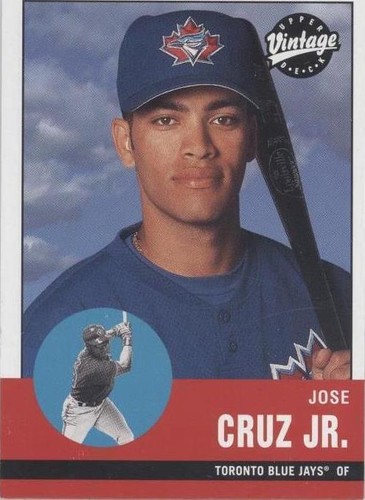 2001 Upper Deck Vintage - Jose Cruz Jr. #33