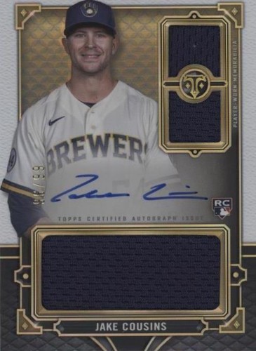 2022 Topps Triple Threads - Jake Cousins #RFPAR-JCO