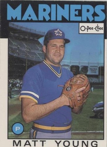 1986 O-Pee-Chee - Matt Young #274