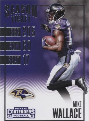 2016 Panini Contenders Mike Wallace #78