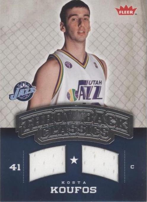 2008-09 Fleer - Kosta Koufos #NBA-KK