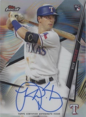 2020 Topps Finest - Nick Solak #FA-NS