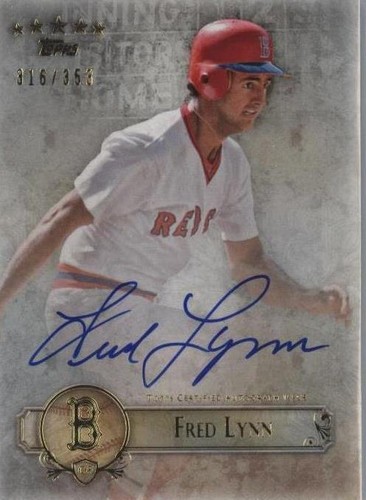 2013 Topps Five Star - Fred Lynn #FSBA-FL