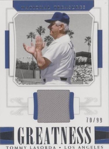 2018 Panini National Treasures - Tommy Lasorda #G-TL