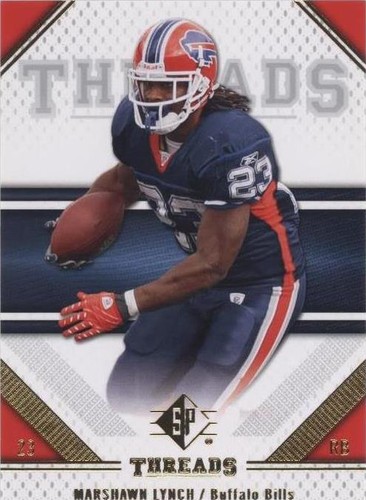 2009 SP Threads Marshawn Lynch #69