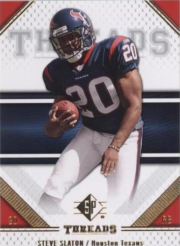 2009 SP Threads Steve Slaton #87