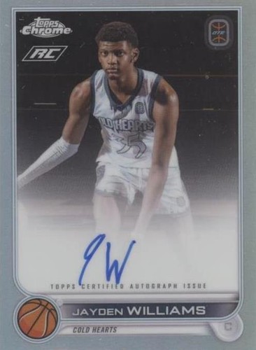 2022-23 Topps Chrome OTE Overtime Elite - Jayden Williams #CA-JW2