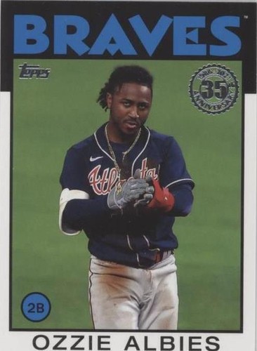 2021 Topps - Ozzie Albies #86B-28