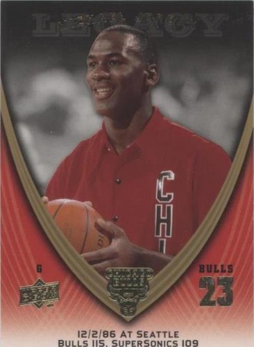 2008-09 Upper Deck Michael Jordan Legacy - Michael Jordan #114