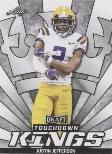 2020 Leaf Draft Justin Jefferson #87