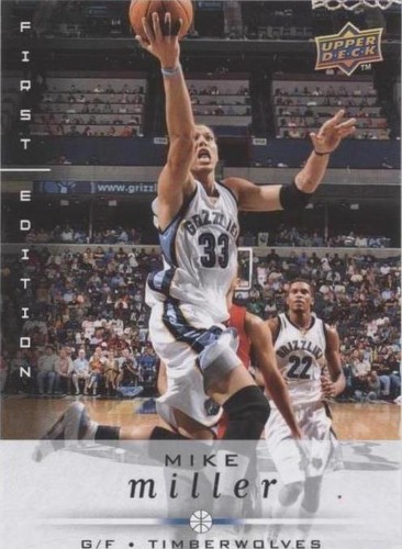 2008-09 Upper Deck First Edition - Mike Miller #90
