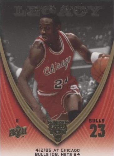 2008-09 Upper Deck Michael Jordan Legacy - Michael Jordan #76