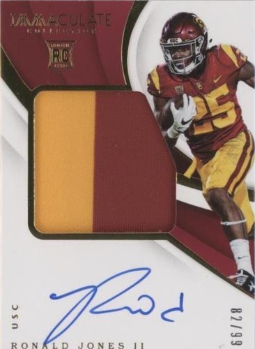 2018 Panini Immaculate Collection Collegiate Ronald Jones II #112