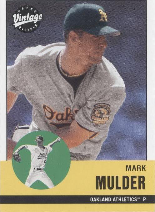 Upper Deck Vintage 2001 - Mark Mulder #16