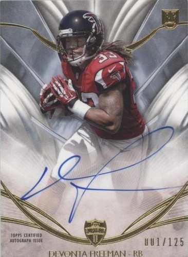 2014 Topps Supreme Devonta Freeman #SRA-DF