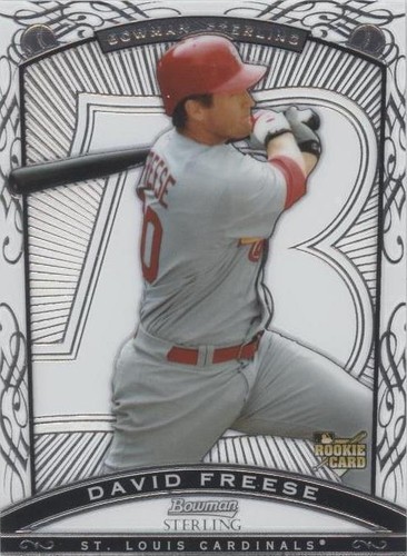 2009 Bowman Sterling - David Freese #BS-DFR