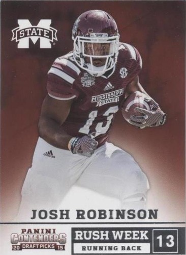 2015 Panini Contenders Draft Picks Josh Robinson #17