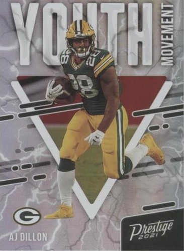 2021 Panini Prestige A. J. Dillon #YM-6