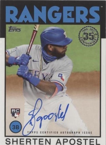 2021 Topps Update Series - Sherten Apostel #86B-SA