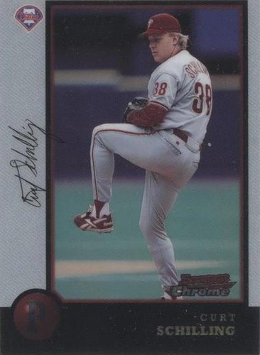 1998 Bowman Chrome - Curt Schilling #51