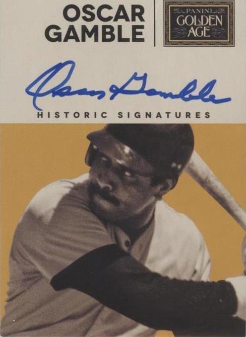 2014 Panini Golden Age - Oscar Gamble #GAM