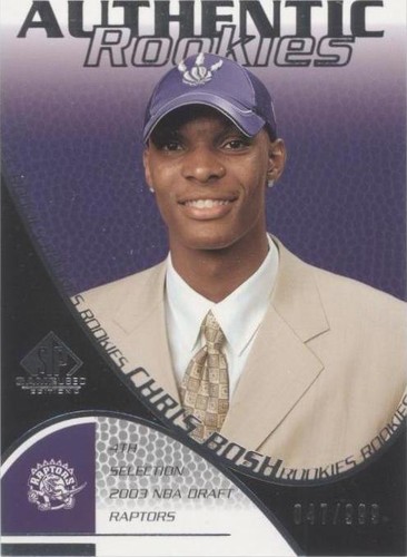 2003-04 SP Game Used - Chris Bosh #110