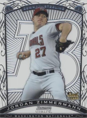 2009 Bowman Sterling - Jordan Zimmermann #BS-JZ