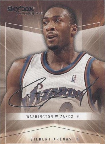2004-05 Skybox Autographics - Gilbert Arenas #53