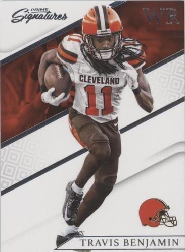 2016 Panini Prime Signatures Travis Benjamin #156
