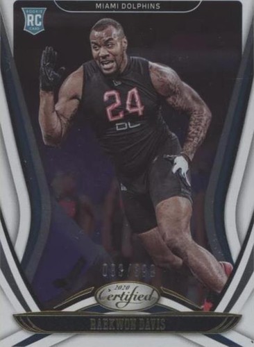 2020 Panini Certified Raekwon Davis #168
