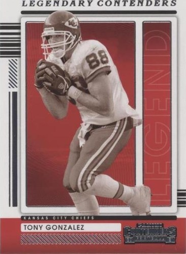 2021 Panini Contenders Tony Gonzalez #LGD-TGO
