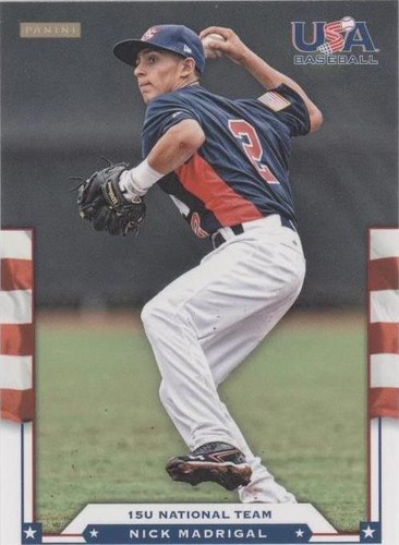 2012 Panini USA Baseball National Team - Nick Madrigal #55