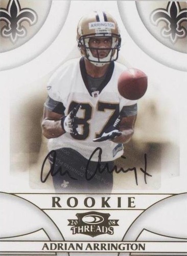 2008 Donruss Threads Adrian Arrington #151