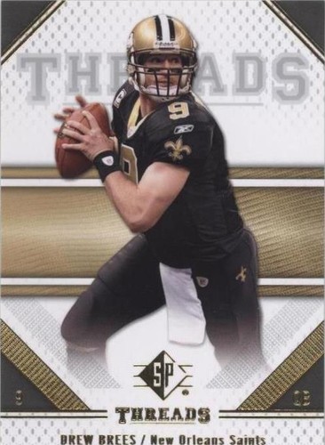 2009 SP Threads Drew Brees #33