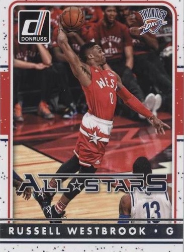 2016-17 Panini Donruss - Russell Westbrook #22