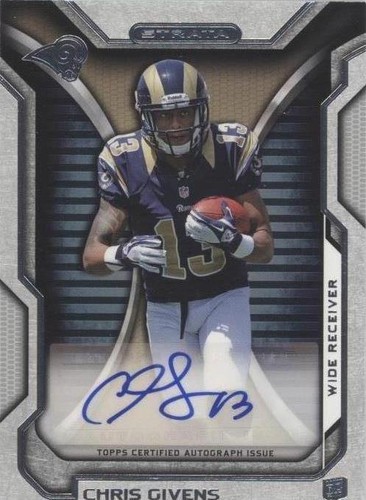 2012 Topps Strata Chris Givens #RA-CGI