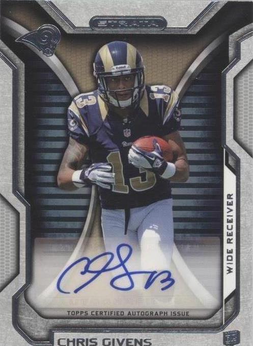 2012 Topps Strata Chris Givens #RA-CGI