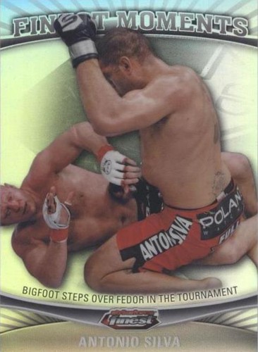 2012 Topps Finest UFC - Antonio Silva #FM-AS