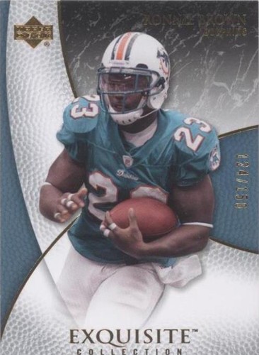 2007 Upper Deck Exquisite Collection Ronnie Brown #34